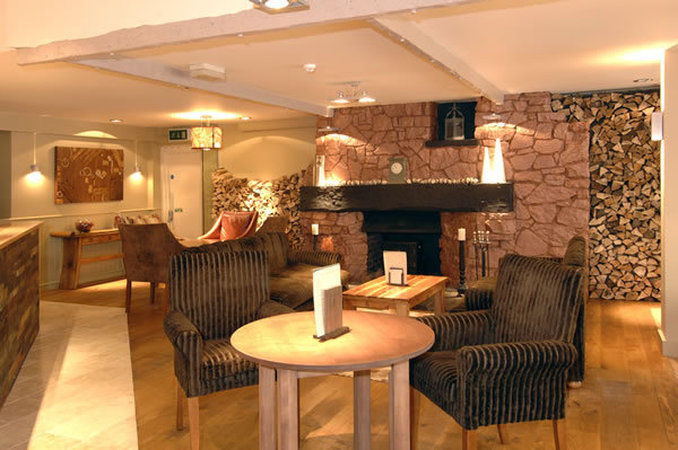 רומזי Potters Heron Hotel מסעדה תמונה