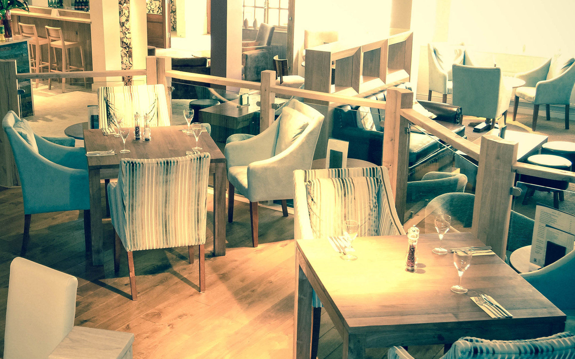 רומזי Potters Heron Hotel מסעדה תמונה